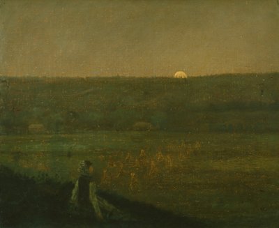 月の出 作： George Fuller